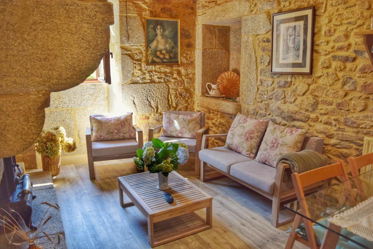 Casa Dos Amos En Costa Da Morte. A Coruna Ponteceso Buitenkant foto