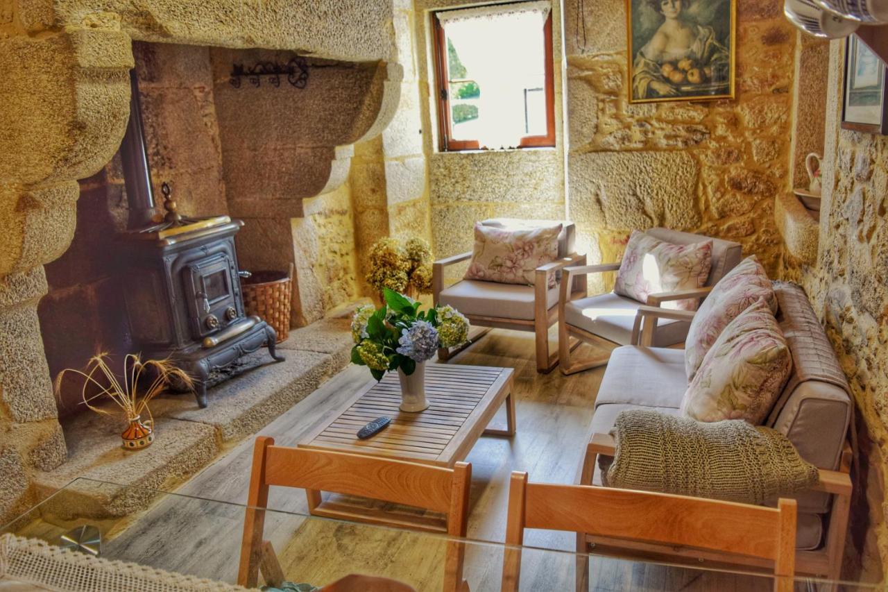 Casa Dos Amos En Costa Da Morte. A Coruna Ponteceso Buitenkant foto